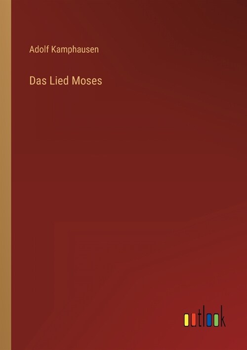 Das Lied Moses (Paperback)