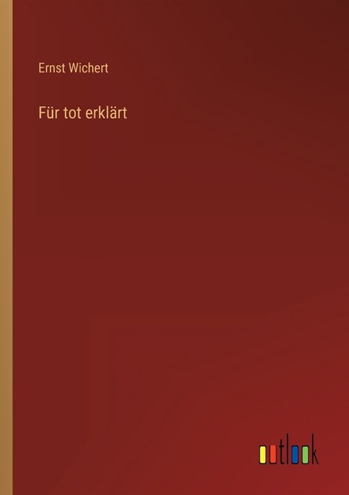 F? tot erkl?t (Paperback)