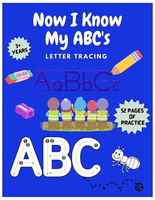 Now I Know My ABCs: Letter Tracing (Paperback)