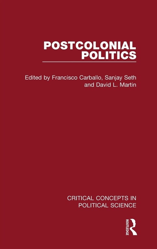 Postcolonial Politics (Hardcover)