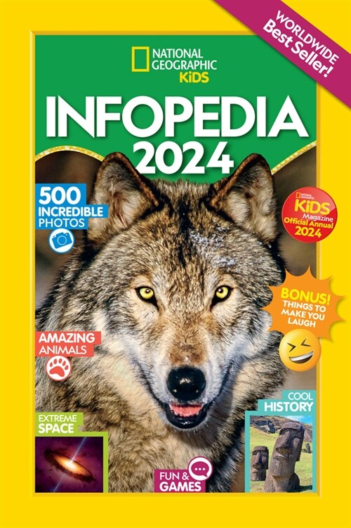 National Geographic Kids Infopedia 2024 (Almanac UK Edition) (Paperback)