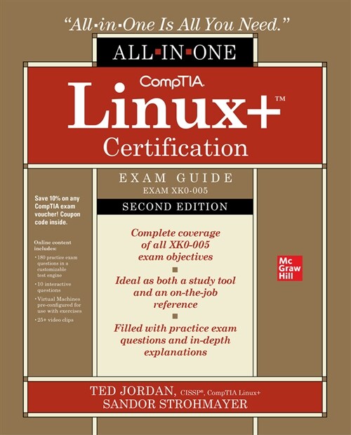Comptia Linux+ Certification All-In-One Exam Guide, Second Edition (Exam Xk0-005) (Paperback, 2)