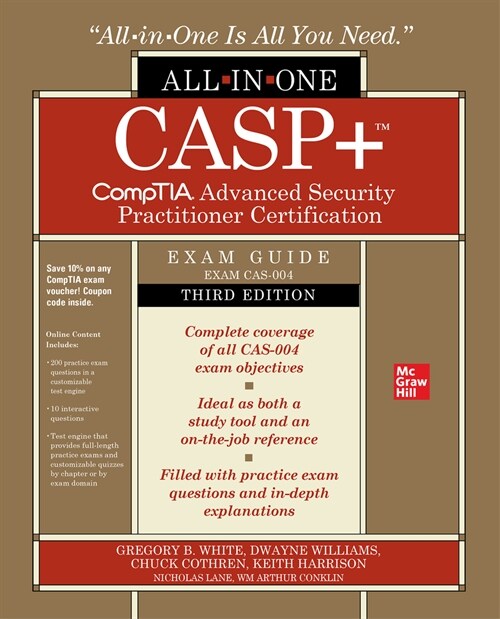 Casp+ Comptia Advanced Security Practitioner Certification All-In-One Exam Guide, Third Edition (Exam Cas-004) (Paperback, 3)