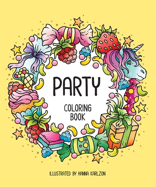 Party: Coloring Book (Paperback)