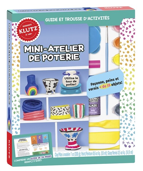 Klutz: Mini-Atelier de Poterie (Hardcover)