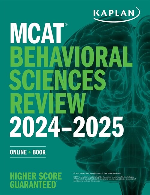 MCAT Behavioral Sciences Review 2024-2025: Online + Book (Paperback)