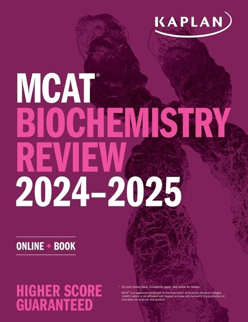 MCAT Biochemistry Review 2024-2025: Online + Book (Paperback)