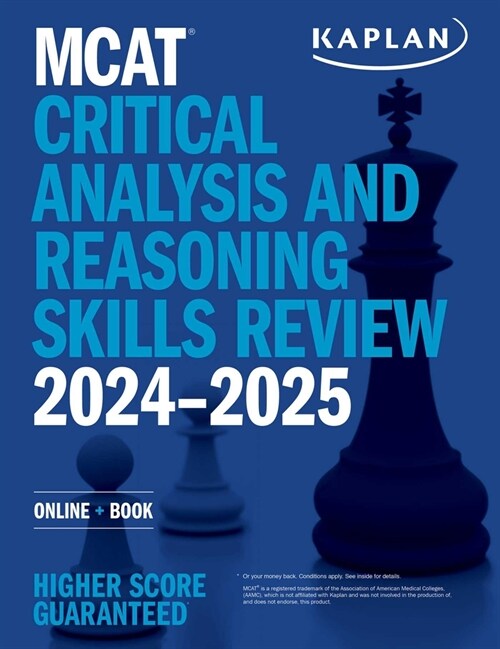 MCAT Critical Analysis and Reasoning Skills Review 2024-2025: Online + Book (Paperback)