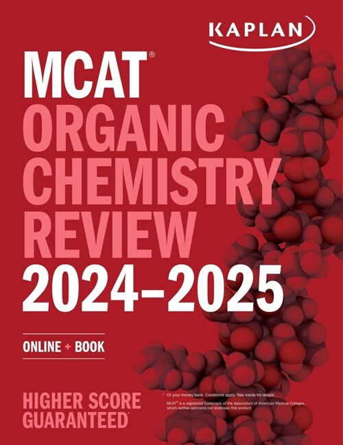 MCAT Organic Chemistry Review 2024-2025: Online + Book (Paperback)