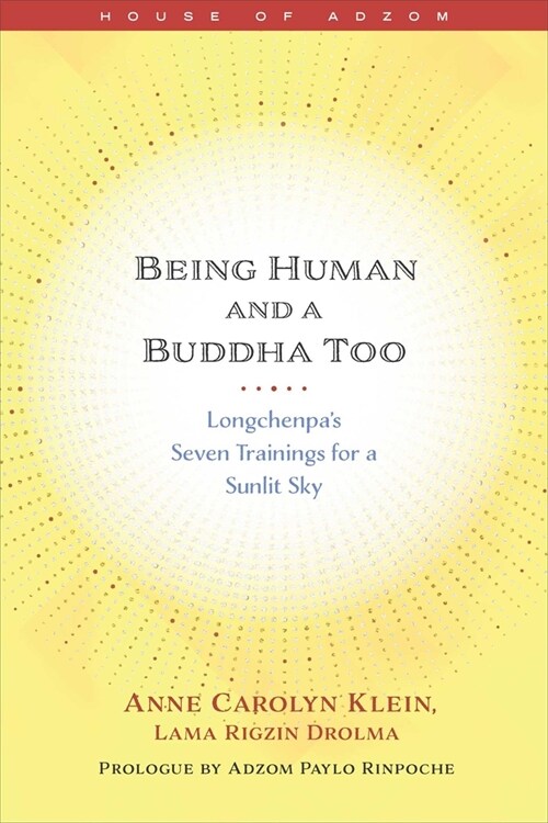 Being Human and a Buddha Too: Longchenpas Seven Trainings for a Sunlit Sky (Paperback)