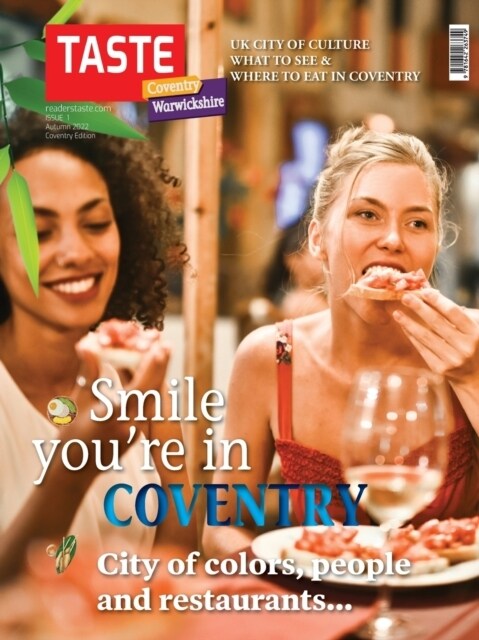 Taste Coventry & Warwickshire: Best Restaurants in Coventry (Paperback)