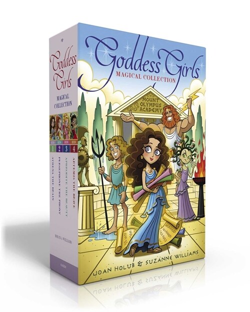 Goddess Girls Magical Collection (Boxed Set): Athena the Brain; Persephone the Phony; Aphrodite the Beauty; Artemis the Brave (Paperback, Boxed Set)