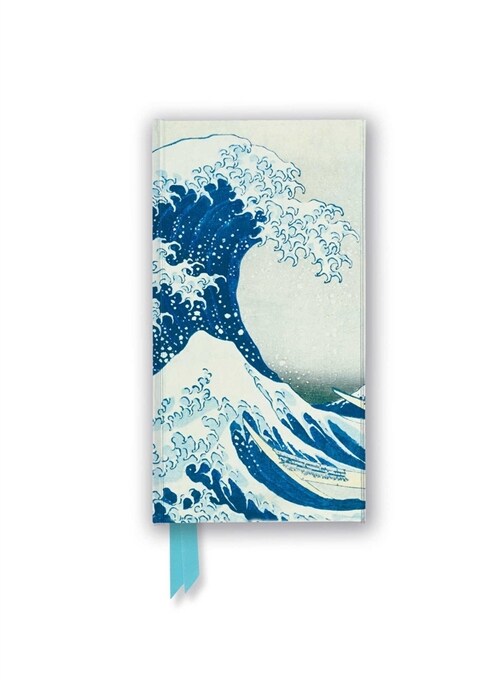 Hokusai: The Great Wave (Foiled Slimline Journal) (Notebook / Blank book)