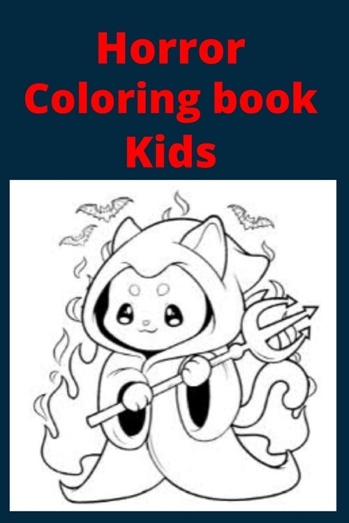 Horror Coloring book Kids (Paperback)