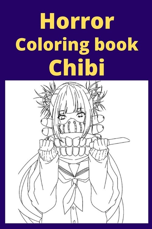 Horror Coloring book Chibi (Paperback)