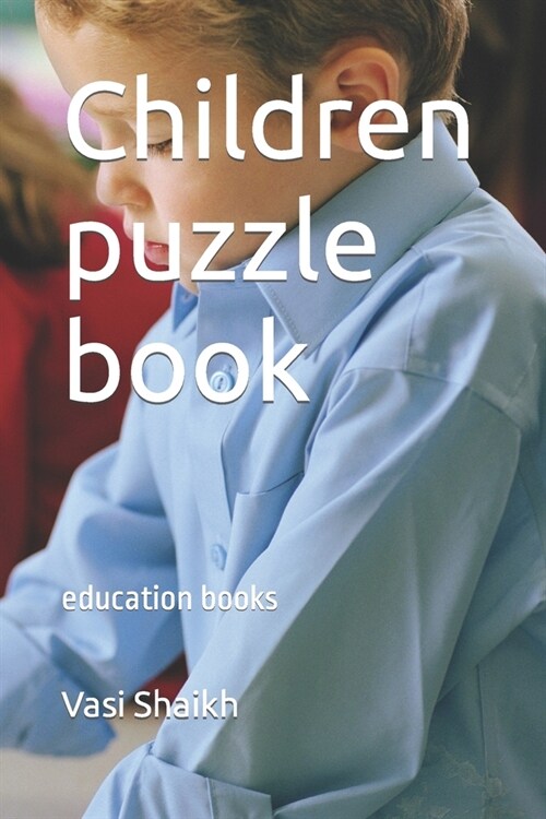 Children puzzle book: education (Paperback)