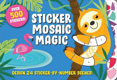 Sticker Mosaic Magic (Spiral)