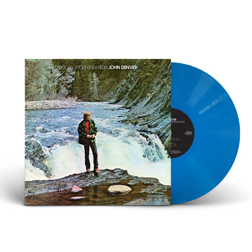 [수입] John Denver - Rocky Mountain High (50주년 기념반) [Transparent Blue LP]