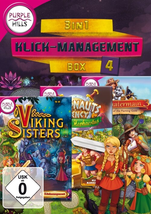 3-in-1 Klickmanagement-Box 4, 1 DVD-ROM (Sammleredition) (DVD-ROM)