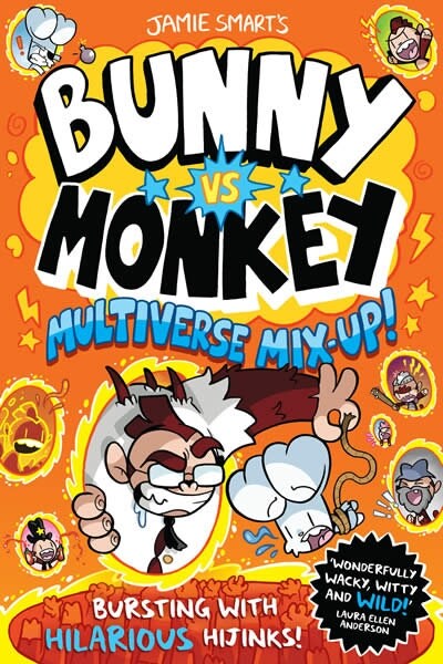 Bunny vs Monkey: Multiverse Mix-up! (Paperback)