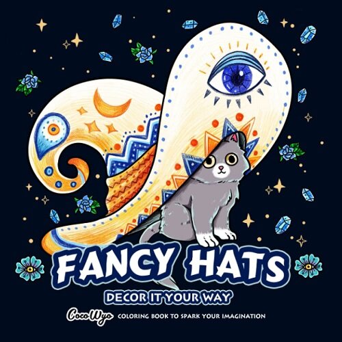 Fancy Hats Coloring Book (Paperback)