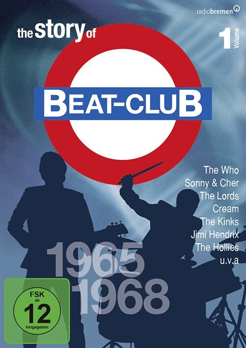 The Story of Beat-Club: 1965 - 1968. Vol.1, 8 DVD (DVD Video)