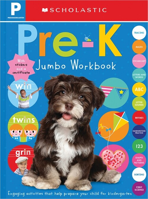 Pre-K Jumbo Workbook: Scholastic Early Learners (Jumbo Workbook) (Paperback)