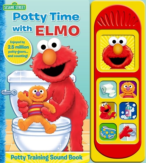 Little Sound Book Potty Time with Elmo Wlg (Board Books)