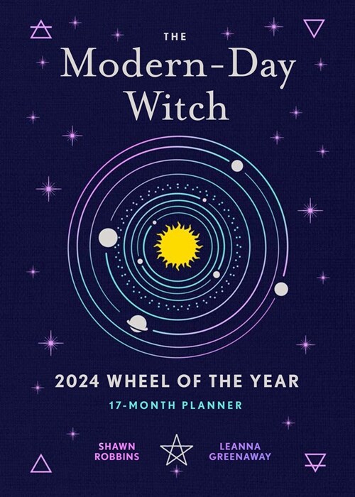Modern-Day Witch 2024 Wheel of the Year 17-Month Planner (Paperback)