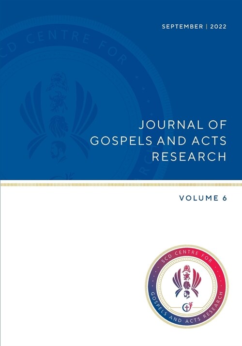 Journel of Gospels and Acts Research, Vol 6 (Paperback)