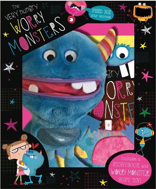 The Very Hungry Worry Monster Plush and Book Box Set [With Plush] (Hardcover)