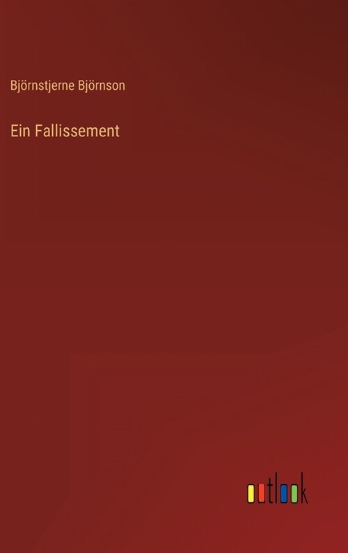 Ein Fallissement (Hardcover)