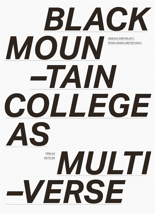 Black Mountain College as Multiverse (Paperback)