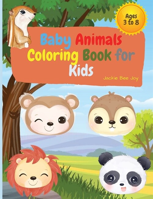 Baby Animals Coloring Book for Kids (Paperback)