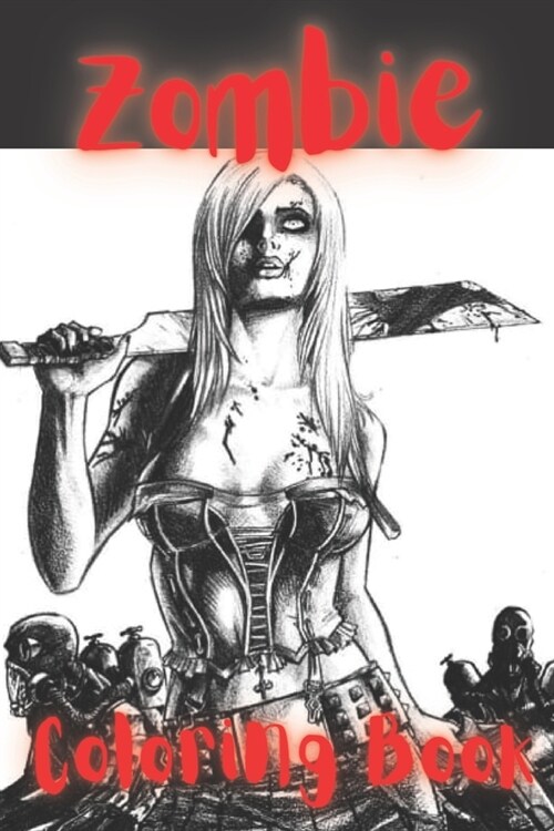 Zombie Coloring Book (Paperback)