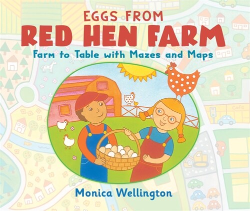 Eggs from Red Hen Farm: Farm to Table with Mazes and Maps (Paperback)
