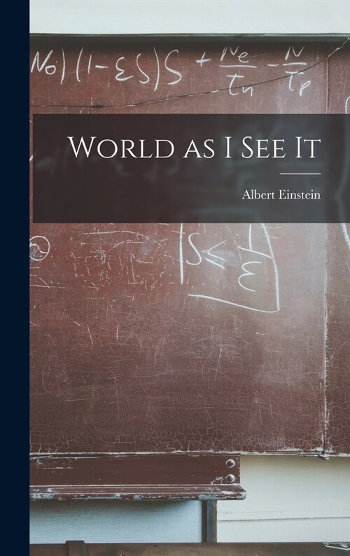 World as I See It (Hardcover)