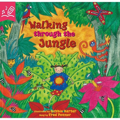 노부영 세이펜 Walking Through the Jungle (QR) (Paperback)