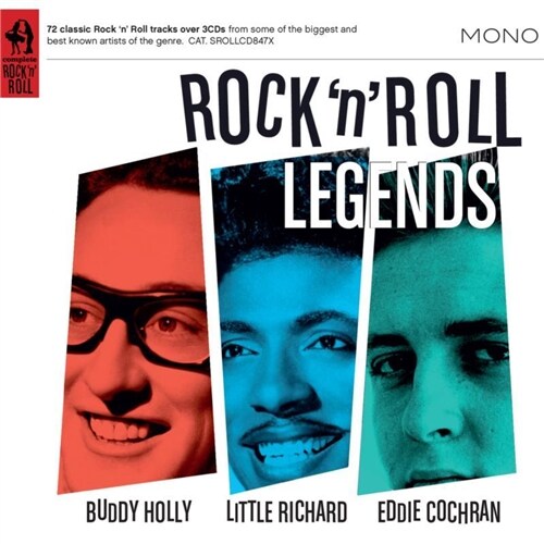 [중고] [수입] Buddy Holly / Little Richard / Eddie Cochran - Rock ‘N‘ Roll Legends (3CD)