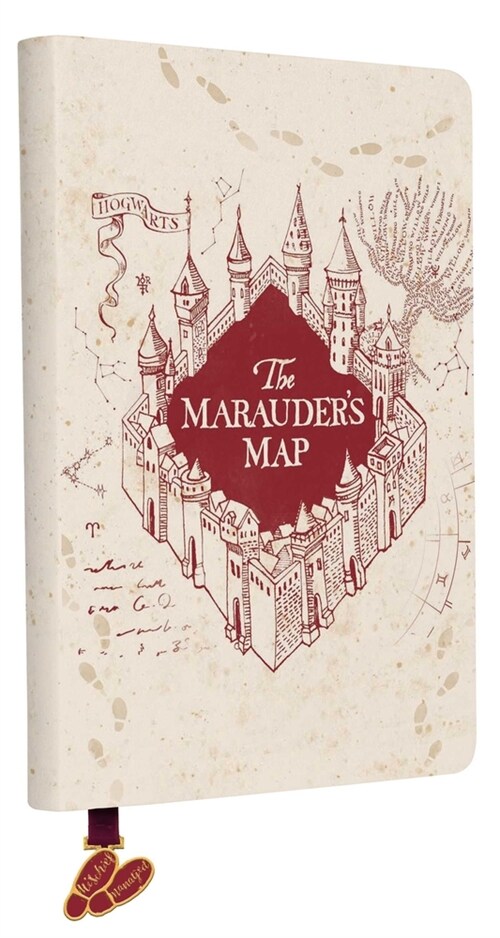 Harry Potter: Marauders Map(tm) Journal with Ribbon Charm (Paperback)
