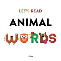 Let's Read Animal Words (Hardcover)