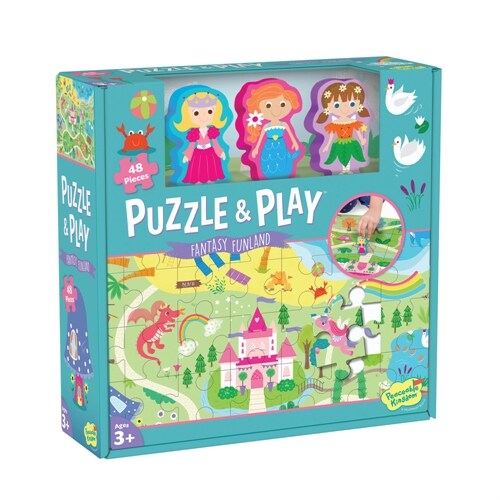 Puzzle and Play - Fantasy (Board Games)