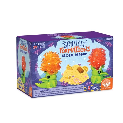 Sparkle Formations Crystal Dragons (Board Games)