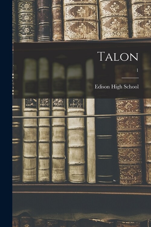 Talon; 1 (Paperback)