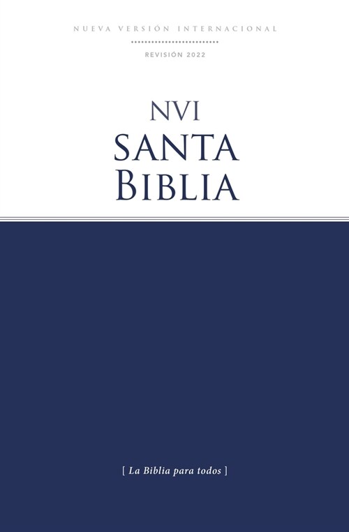 Nvi, Santa Biblia, Revisi? 2022, Edici? Econ?ica, Tapa R?tica (Paperback)