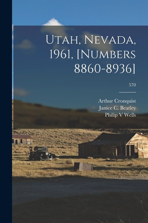 Utah, Nevada, 1961, [numbers 8860-8936]; 570 (Paperback)