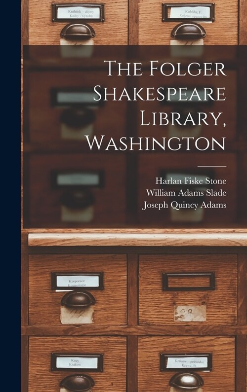 The Folger Shakespeare Library, Washington (Hardcover)