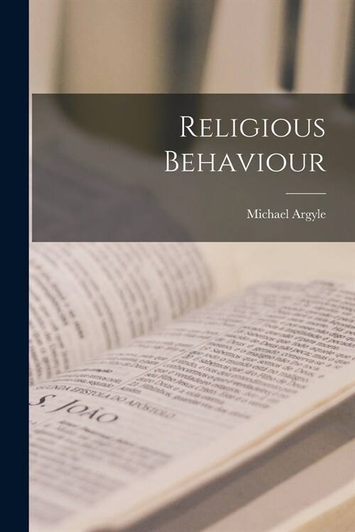 Religious Behaviour (Paperback)