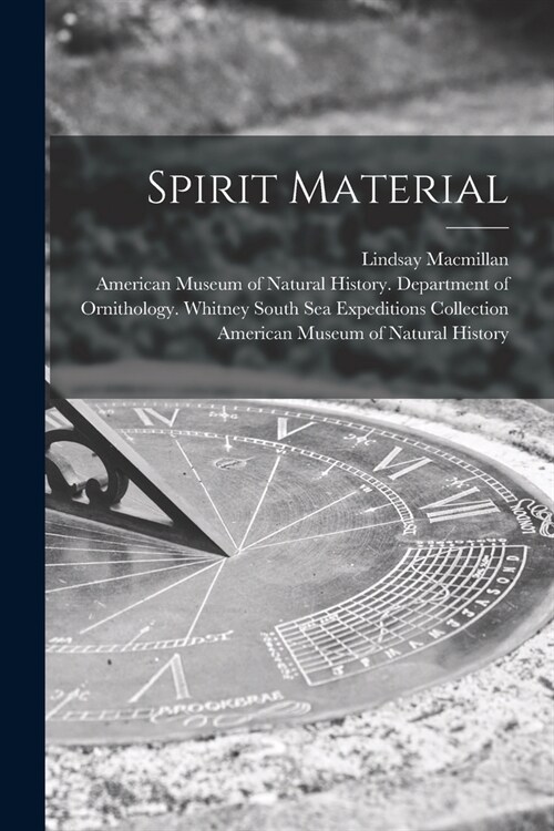 Spirit Material (Paperback)