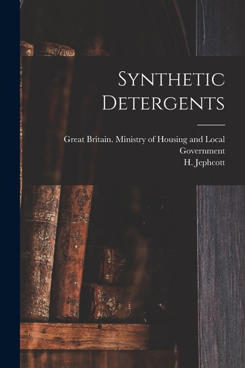 Synthetic Detergents (Paperback)